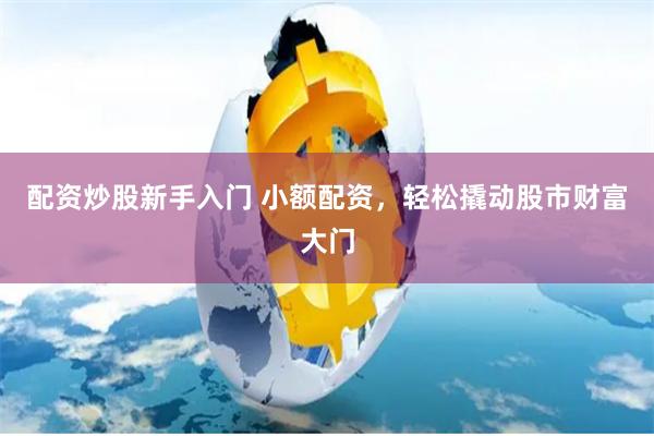 配资炒股新手入门 小额配资,轻松撬动股市财富大门